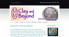 Desktop Screenshot of clayandbeyond.com
