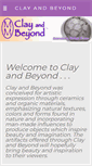 Mobile Screenshot of clayandbeyond.com